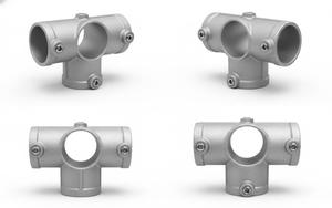 Connettore per Tubi in Lega di Alluminio per Sistema di Telai in Acciaio - Product Image 4