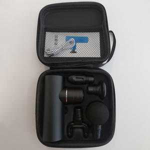 Pistola de Masaje Portátil de Venta Caliente para Terapia de Tejido Profundo, Alivio del Dolor de Espalda, <span class=keywords><strong>Mini</strong></span> Pistola de Masaje Deportiva con Motor sin Escobillas, 4 Cabezales de Masaje, <span class=keywords><strong>5</strong></span> Horas de Duración - Product Image 2