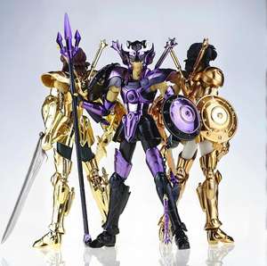 Figurine d'<span class=keywords><strong>action</strong></span> Stock KUN MST Libra Child Tiger EXM Saint Cloth Fighter Myth EX2.0 Dragon Head Frozen Characters, échelle 1:8, 18 cm - Product Image 1