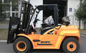 Montacargas Combustión Interna Neumática 5T 7T LPG Carretilla Diesel de Doble Combustible - Product Image 3