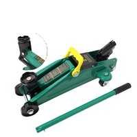 Cric hydraulique à double pompe pneumatique à profil bas en acier allié certifié CE, capacité 2-5 tonnes, chariot élévateur de voiture 30 cm Sunjoy