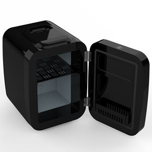 Nouveau mini réfrigérateur 4 litres <span class=keywords><strong>12</strong></span> <span class=keywords><strong>volts</strong></span> cc réfrigérateur pour bureau maison Portable petit réfrigérateur lumière <span class=keywords><strong>LED</strong></span> miroir mini réfrigérateur - Product Image 3