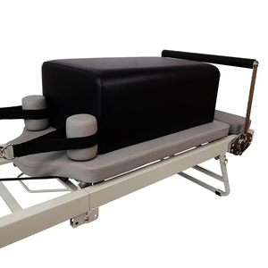 Box Quadrato per Yoga, Accessorio Professionale per Pilates Reformer con Imbottitura ad Alta Densità per Forza e Flessibilità - Product Image 2