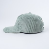 Gorras de 5 Paneles con Visera Plana de Tela de Pana Sin Estructura con Logotipo Bordado Personalizado