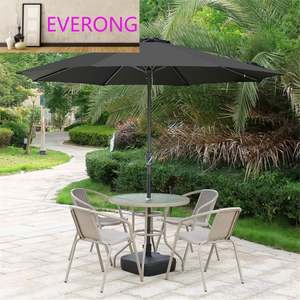 Parasol de jardin extérieur imperméable de 2,7 m, parasol droit en <span class=keywords><strong>bois</strong></span>, grand parasol de cour pour parc, <span class=keywords><strong>camping</strong></span>, plage, piscine - Product Image 4