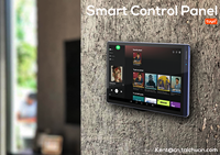 Système Android 2G 4G Interphone vidéo Ip à écran tactile de 10 pouces Panneau central de contrôle pour maison intelligente