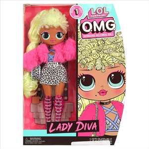Boîte Mystère Originale en Gros Jouet LOL Surprise OMG Poupée Mannequin Lady Diva 580539 EUC - Product Image 1