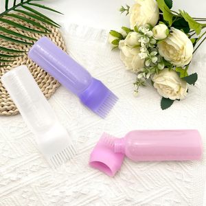Bouteille en plastique dégradée de 6 oz, outil classique de coiffure pour salon, vide, idéale pour la teinture capillaire et les sérums de soin de la peau - Product Image 6