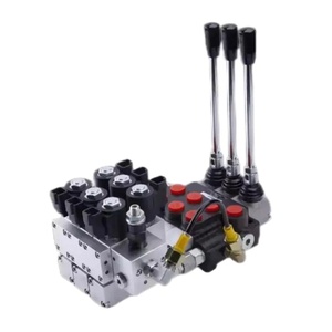 Válvula monobloque eléctrica-hidráulica P40 de alta calidad 1-7 Carrete con rendimiento estable para piezas de maquinaria de construcción - Product Image 1
