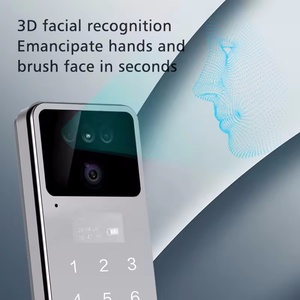 Serrure de porte intelligente avec caméra, reconnaissance faciale, contrôle mobile Tuya, stockage de données cloud, étanche, prix de gros, pour porte en verre - Product Image 5