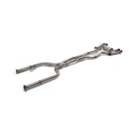 Sistema de Escape Catback ING para M3 M4 G80 G82 con Silenciador de Acero Inoxidable SUS304 de 1.5mm de Espesor y Acabado Liso