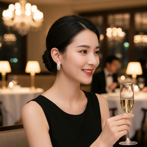 Orecchini eleganti alla moda, dal Design unico e alla moda - Product Image 3