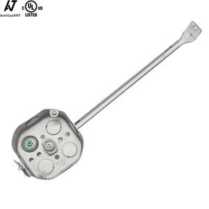 Xây Dựng Mới 4 Trong Thép Mạ Kẽm Hộp Bát Giác Với Có Thể Điều Chỉnh Thanh Móc Áo Điện Kim Loại Hộp Quạt Trần Với Khung - Product Image 1