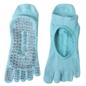 الأكثر مبيعًا جوارب يوجا قطنية للنساء مانعة للانزلاق جوارب رياضية مخصصة مضادة للانزلاق جوارب رياضية للفتيات الصغيرات - Product Image 2