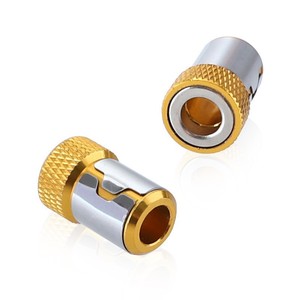 Embout de tournevis universel magnétique en acier avec manchon en acier, 1/4\", entièrement métallique, finition personnalisable OEM - Product Image 4