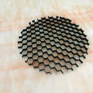 Расширенная черная алюминиевая сотовая сетка ячеистая сердцевина
