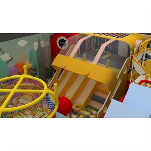 Maison de jeu douce préférée des enfants <span class=keywords><strong>Restaurant</strong></span> Colorful Commercial Parque Playground Infantil Interno Maze for Kids - Product Image 2