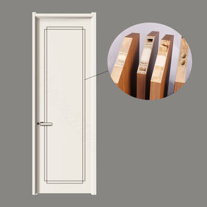 Porte battante en PVC composite en bois WPC de conception moderne pour une utilisation intérieure dans les appartements, les écoles et les salles de <span class=keywords><strong>location</strong></span>-Ventes directes d'usine - Product Image 4