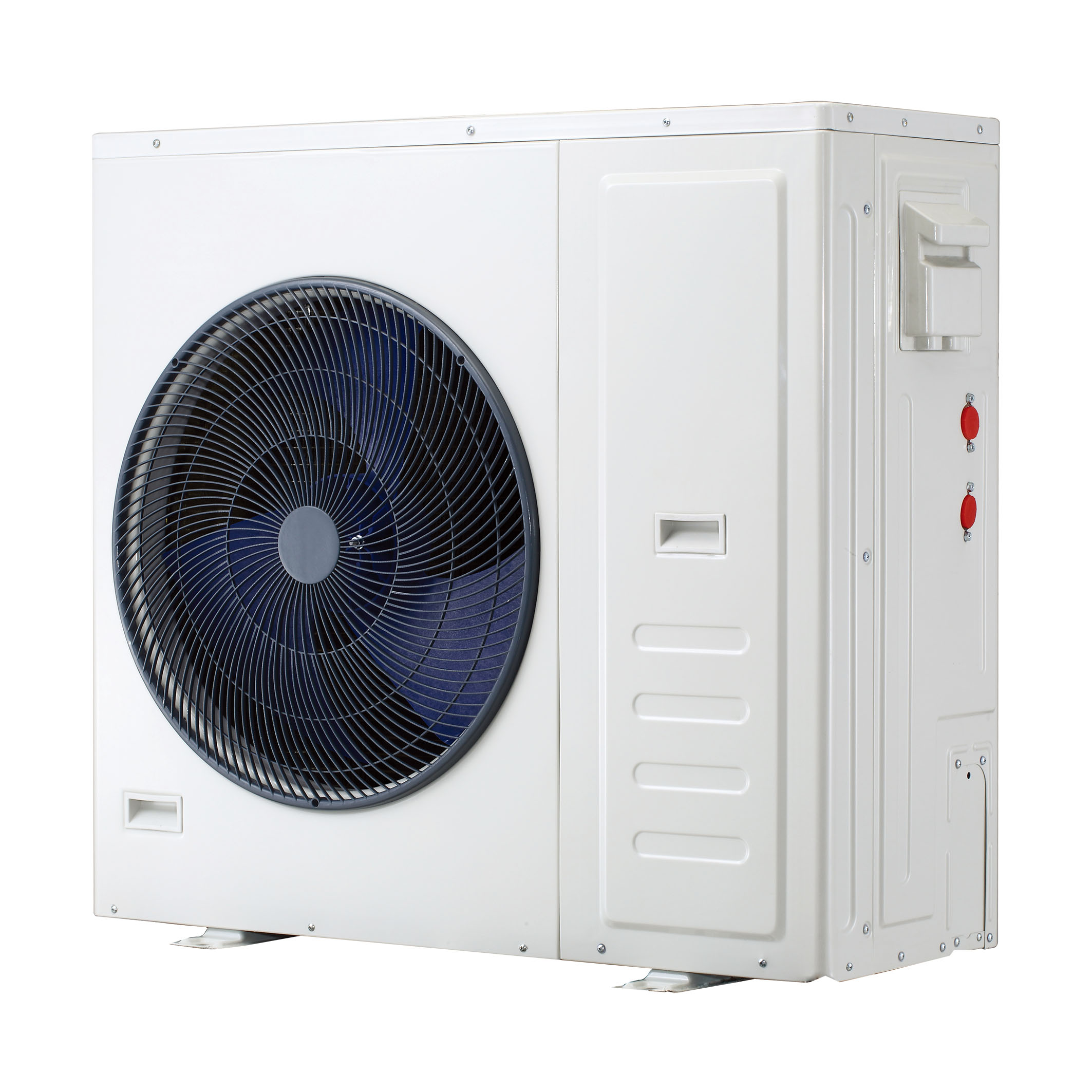 Smart Display Touch Panel Heat Pump Water Heater for Hotels 14kw Self-Cleaning Function 5 Working Modes