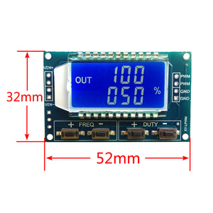 Module générateur de signal PWM XY-LPWM, carte générateur d'impulsions carrées et rectangulaires à fréquence et cycle de travail réglables - Product Image 3