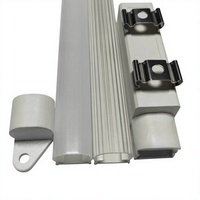 Kit SKD pour vitrine réfrigérée : Boîtier LED semi-démontable à haute luminosité avec couvercle en PC