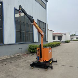 Küçük ev elektrikli 1 Ton 2 Ton hidrolik kaldırıcı Jibs mobil araç monte tavan vinci tam elektrikli taşıma 1 yıl - Product Image 6