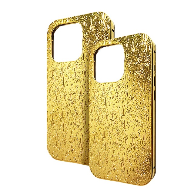 New Style Magnetic case Accept Customized logo Luxury Deep Engraving 2-in-1 case for iphone Mobile Phone case