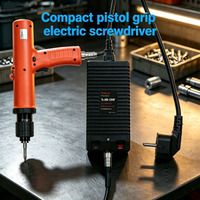 Tournevis électrique à poignée pistolet, compact, couple réglable, tournevis industriel avec alimentation externe pour ligne d'assemblage