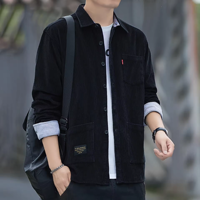Vente en gros de blouson de vol surdimensionné matelassé vierge personnalisé pour hommes blouson de vol Streetwear en nylon délavé blouson de travail