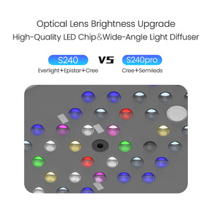 Kassray S240 Serie 240W Volledig Spectrum Koraalrif <span class=keywords><strong>Led</strong></span> Licht Wifi Bluetooth App Controle <span class=keywords><strong>Aquarium</strong></span> Zeewatertank Doos - Product Image 3
