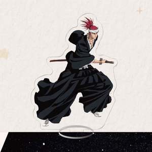 51 diseños al por mayor <span class=keywords><strong>Anime</strong></span> <span class=keywords><strong>Bleach</strong></span> doble cara <span class=keywords><strong>HD</strong></span> adornos acrílico soporte - Product Image 4
