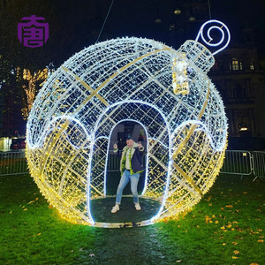 Arche lumineuse de Noël personnalisable, étanche IP65, pour extérieur, pour célébrations de fêtes en intérieur - Product Image 5