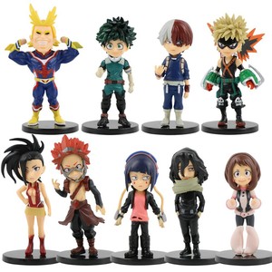 ฟิกเกอร์อนิเมะ Boku No Hero Academia มินิ 9 ชิ้น/ชุด มิดอริยะ อิซึกะ โทกะ ฮิมิโกะ  วัสดุ PVC  แบบกาชาปอง  ของเล่นรางวัลเกม - Product Image 1