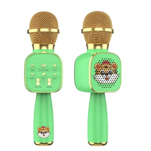 Micrófono de Karaoke Inalámbrico USB Profesional GDS006 para Niños, con Altavoz de <span class=keywords><strong>5.5</strong></span> Pulgadas, Luces LED RGB y Control por Voz, Ideal para Fiestas - Product Image 2