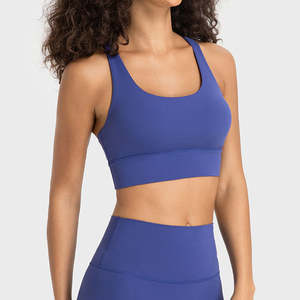 Nouveauté Haut de sport avec coussinets de poitrine Vêtements de <span class=keywords><strong>yoga</strong></span> Fitness Femmes Soutien-gorge de sport sexy - Product Image 4