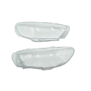 TIEAUR Auto système d'éclairage de voiture phare en plastique Transparent phares phares couvercle de lentille en verre pour Scirocco 2006-2015 ans - Product Image 1