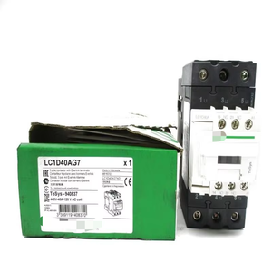 Lc1d40ag7 120vac 40a Nsmp New Original Ready Stock Industrial Automation Pac Dedicated Plc Programming Controller - Product Image 1