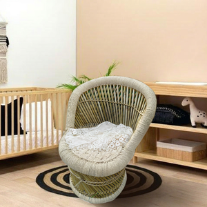 Chaise de salle à manger multifonctionnelle en bois de style ferme pour bébé, idéale pour la photographie de nouveau-nés, le salon et la chambre à coucher - Product Image 1
