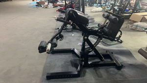 Machine de musculation professionnelle pour les jambes, robuste, à angle réglable, vente chaude, développeur de fessiers <span class=keywords><strong>et</strong></span> de jambes, à charge de plaques, pour salle de sport - Product Image 4