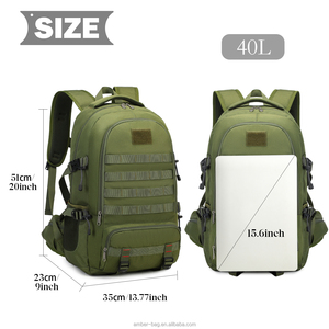 Mochila Oxford impermeable para senderismo, acampada, caminar, deporte, viaje, mochila al aire libre, bolsa G para hombre, mochila impermeable de nailon para exteriores - Product Image 2