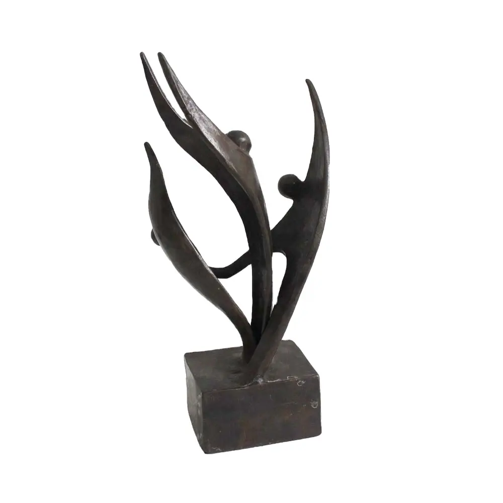 Hoge Kwaliteit Vintage Design Handgemaakte Antieke Gietijzeren Metalen Trofee Voor Home Decor