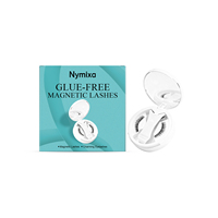 Nymixa – Kit de faux cils à fixation magnétique, style recourbé, effet naturel, matière douce et moelleuse, facile à poser