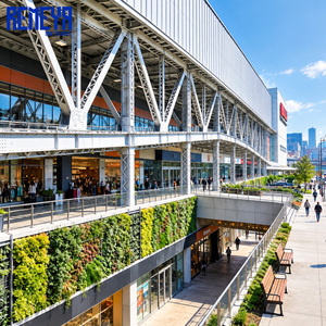 Edificio Comercial de Estructura de Acero Personalizado para Centro Comercial, Supermercado, Tienda Departamental - Product Image 1