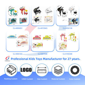 Chengji Instrument de musique, nouveaux jouets pour enfants, clavier multifonctionnel lumineux, chaise, microphone, jouet pour enfants, <span class=keywords><strong>piano</strong></span> électronique 37 touches - Product Image 4