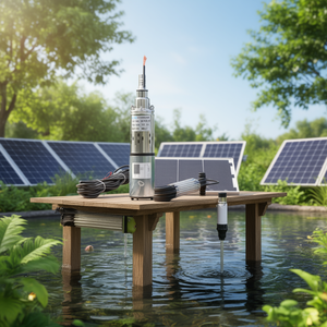 Bomba de Agua Solar NUTSTA 12V 6.6 GPM, Sumergible para Pozos Profundos de 98 Pies, Alta Presión, Acero Inoxidable - Product Image 2