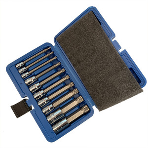 DZT/Dongzhe 10-Piece M-Type <b>Socket</b> Set 1/4 In Chrome Vanadium Steel For Auto Repair Mechanic Tools - Product Image 3