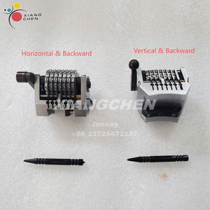 Numéroteur rotatif 7 chiffres de qualité supérieure, 3/16 po, numérotation horizontale, verticale et inversée pour machine d'impression offset GTO52 - Product Image 4