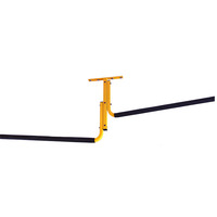 Support mural réglable pour pagaie de canoë JH-Mech, système de rangement pour garage, support mural pour kayak simple, support de plafond