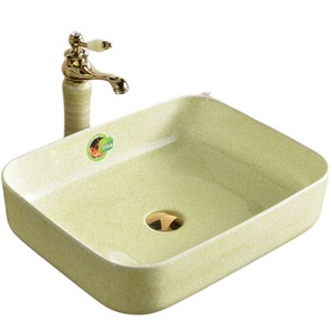 Lavabo de cerámica de ingeniería hotelera de alto valor, lavabo de arte para lavabos de mostrador de verduras para aplicaciones de gama alta - Product Image 4