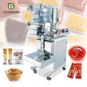 Máquina automática de envasado y sellado de sobres para granulados, miel, frutas y salsa de chocolate multifunción - Product Image 1